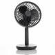 Small Rechargeable Table Fans PP 4000mAh Battery Operated Desk Fans