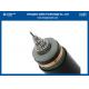 Single Core MV Armoured Electrical Cable IEC60502 Black Or Customized Out Sheath Color