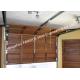 Wooden Look Overhead Steel Garage Door Smart Sectional Lifting Door Solutions