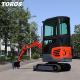 Multipurpose 1.2 Ton Hydraulic Compact Excavator Small Earth Moving Equipment