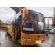 Used Luxury Coaches Second Hand Young Tong Bus ZK6115 Yellow Color 60 Seats Yuchai Engine