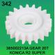 385002213A / 3850 02213A GEAR TEETH-20 FOR KONICA R2 SUPER minilab