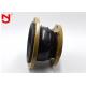 Single Sphere Flexible Rubber Bellows For Piping High Temperature