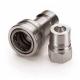 Three Inch Zinc Plated Steel Shut Off Coupling