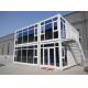 Internal Prefabricated Office Container , Flat Readymade 20ft Site Office Container