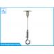 Hook Gripper Wire Suspension Hanging Kit Flexible 304 Stainless Steel Wire