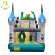 Hansel stock amusement park equipment kids soft play area inflatable bouncer castle factory