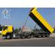 3 Axles 50 - 70T Sinotruk CIMC 45cbm Tipper Dump Trailer For Bauxite Ore Loading Dump Semitrailer
