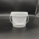 PP Material 1 Litre Plastic Buckets With Lids UV Resistance Anti Corrosion