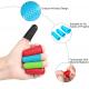 Rubber Fingers Covers, Silicone Finger Protector Sleeve Tips Guard Fingertip Thumb Cots Pads For Hot Glue