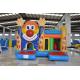 Clown Theme Inflatable Jumping Castle Slide Inflatable Bouncer Castle
