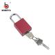 Red Aluminium Padlock Steel Shackle Material 33MM Length Corrosion Resistant