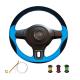 Custom Leather and Carbon Steering Wheel Cover for Volkswagen Golf 6 Mk6 Jetta 6 Polo