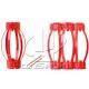 Single Crest Bow Spring Centralizer / Drill Pipe Centralizer Hinged Type