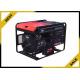 Open Frame Portable Power Generator In Red  , 6 Kw Diesel Power Generator With Electric Starting