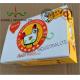 Double Wall Cardboard Food Packaging Boxes , Disposable Cardboard Burger Boxes