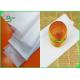 30 - 60 Gsm MG White Kraft Paper FDA Certified For Food Wrapping Bags