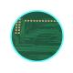 Mobile Phone printed circuit board assemblies With Min Line , Width 0.13mm