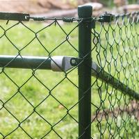 Hot Dip Galvanized Zinc Coated Farm Chain Link Fence 6Ft 8Ft 15m Roll