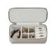 Makeup Jewelry Storage Bags Box PU Leather Travel Portable 7x3.15x1.97"