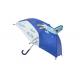 Lightweight Blue Zoon Kids Compact Umbrella Manual Open 8mm Metal Shaft