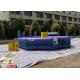 0.55mm PVC Purple Wipeout Inflatable Obstacle Course For Commercial