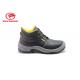 Embossed Action Leather Upper Low Top Steel Toe Shoes With Pu Outsole S1P Standard