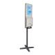 Indoor Automatic Hand Sanitizer Dispenser Media Displays LCD Digital Display Touchless Digital Signage