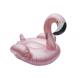 Rose Gold Flamingo Floating Island Inflatable Raft For Swim Pool