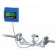 Ip68 Ultrasonic Liquid Flow Meter Transit Time With Clamp On Transducer Dn50-700