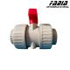 Manual Double Command High Pressure Ball Valve PVC