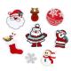 Embroidered Christmas Applique Patches Xmas Holiday Decorative