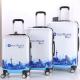 4 Spinner Wheels 210D Polyester Print Luggage Sets