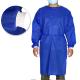 Non Woven SPA Medical Isolation Gowns 25-70gsm Disposable Surgical Isolation Gown