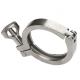 304 Sanitary Single Pin Heavy Duty DN50 Quick Release Hose Clamp