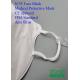 Hypoallergenic Hospital Respirator Mask , Breathable Disposable Dust Masks