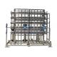 Stainless steel 2 stage RO Water treatment  Horizontal for ultra pure water 4 m3 / day 24000GPD