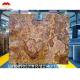 Polished Translucent Natural Tiger Red Onyx Marble for Modern Backlit Jade Hotel Design