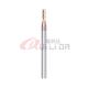 .0625 .015 Tungsten Carbide End Mill 3 Mm 6mm 4Fl  For Alloy Steel