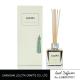 High End Silver Square Bottle Home Reed Diffuser With Exquisite Gift Box