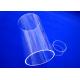 Chemical Resistant Glass Capillary Tube , Flat Bottom Test Tubes Anti Acid Customized Shape Quartz Glass Tube