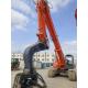 33T Sheet Pile Driver Used Hitachi Excavator ZX330-6 560 L Fuel Capacity