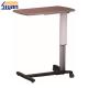 Custom MDF Board Overbed Table Swivel Top For Hospital Nursing , CARB2 Listed