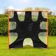 6X6FT Lacrosse Training Equipment Lacrosse Goal Net With 7 Target Hole
