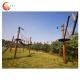 Outdoor Playground Adventure Ropes Course Challenge Tree Top Adventure Course