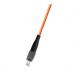 Coaxial 10FT FC Fiber Optic Patch Cord UPC 1MM Orange LSZH Material