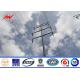 27m Electrical Utility Power Poles For Transmission Line Project