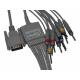 Cardiomaq 10 Lead ECG Cable For 100H 300H 600H 1200H EKG Machine