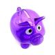 Cartoon Purple Transparent Piggy Bank Kids Birthday Gift
