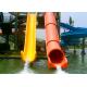 Kids Pipe Water Slide Water Playground Equipment Strong Reception Ability